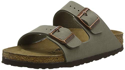 Birkenstock Mules Arizona Birko Flor Gris 38 - Fr