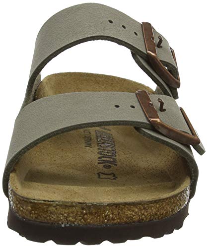 Birkenstock Mules Arizona Birko Flor Gris 38 - Fr