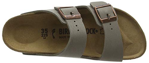 Birkenstock Mules Arizona Birko Flor Gris 38 - Fr