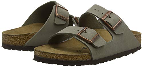 Birkenstock Mules Arizona Birko Flor Gris 38 - Fr