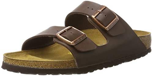 Sandales - Birkenstock - Arizona - Marron - Synthetique - Boucle De Serrage