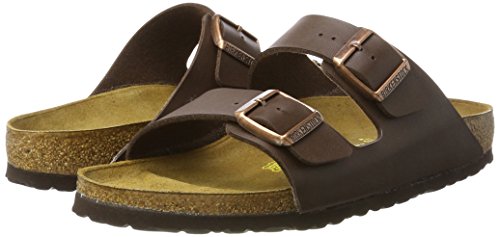 Sandales - Birkenstock - Arizona - Marron - Synthetique - Boucle De Serrage