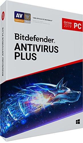 Bitdefender Antivirus Plus 2019 - valable 2 Ans - pour 3 PC