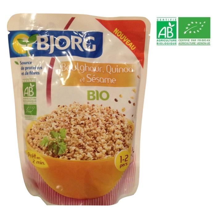 BJORG Boulghour Quinoa sesame Bio 250g
