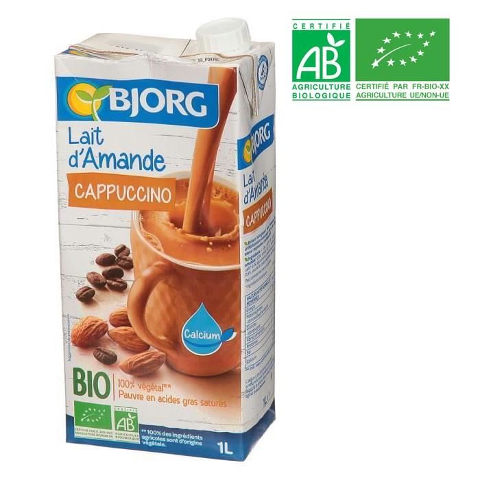 Bjorg - Lait D'amande Cappuccino - Lait...