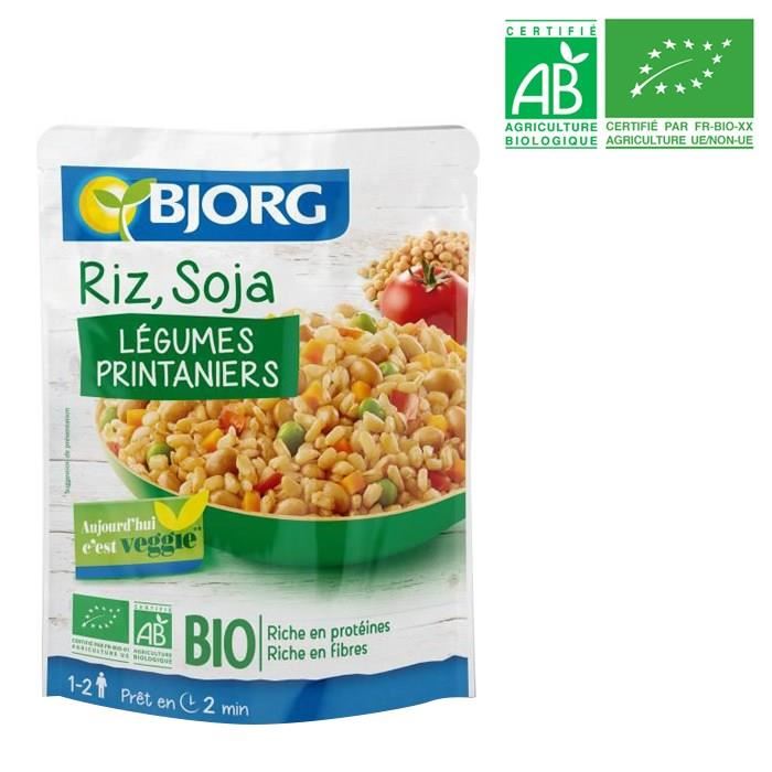 Bjorg Riz Soja Legumes Bio - 1 Doypack  ...