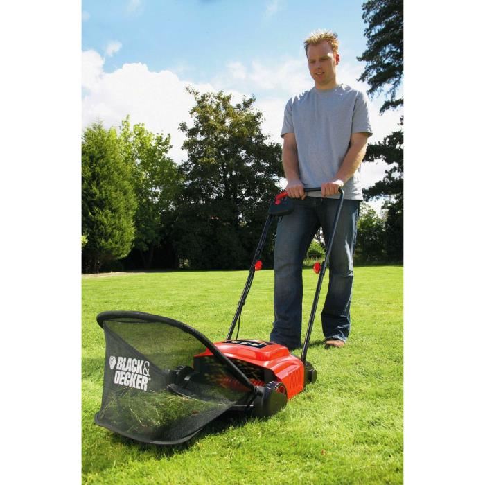 BLACKDECKER Aerateur demousseur 600 W 30 cm