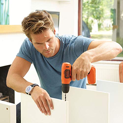 Black & Decker Black &amp; Decker Bdcd8-qw Visseuse Compacte (12nm/7,2v/1x1,5ah)