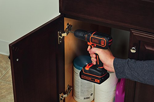 Perceuse-visseuse Sans Fil - Black & Decker - Bdcd18b - 18v - 2 Batteries 15 Ah - Chargeur 200 Ma
