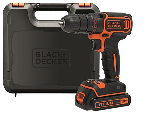 Perceuse Visseuse Sans Fil Blackdecker 18v 1 Batterie 15ah Compacte Et Legere