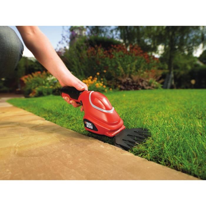Black Decker Kit Cisaille A Gazon Sculpte Haies Gsl700