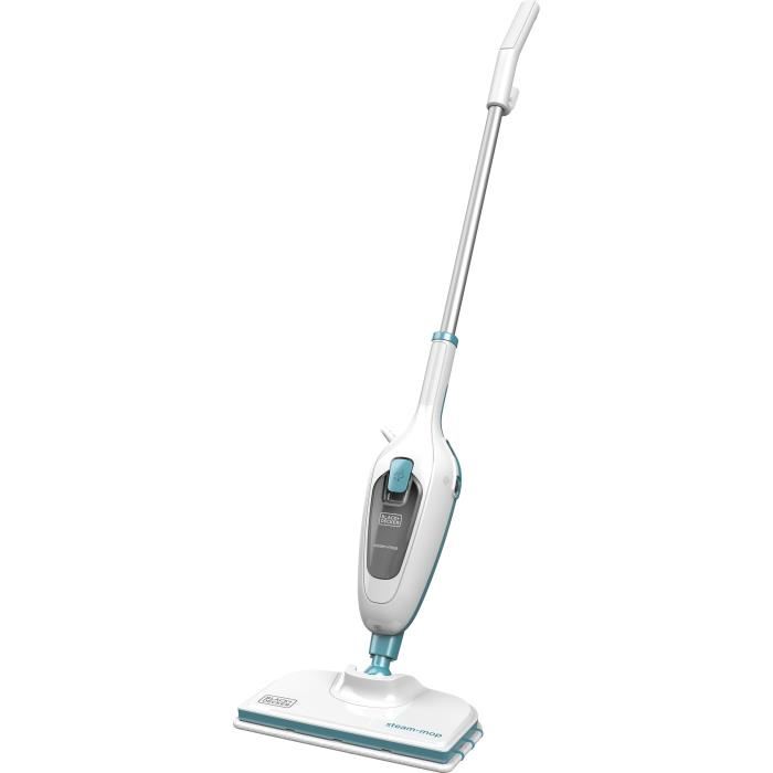 Blackdecker Fsm13e1 Qs Nettoyeur Vapeur Balai Blanc