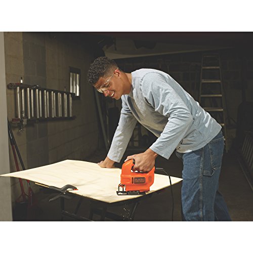 Scie Sauteuse Electrique Black & Decker Ks501-qs - 400w - Capacite De Coupe 65mm - Pour Bois