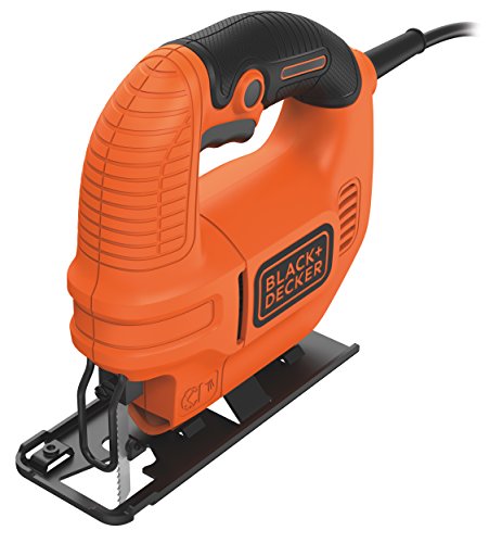 Scie Sauteuse Electrique Black & Decker Ks501-qs - 400w - Capacite De Coupe 65mm - Pour Bois