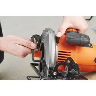Scie Circulaire Filaire Blackdecker Cs1550 Qs 1500w Profondeur De Coupe 66mm