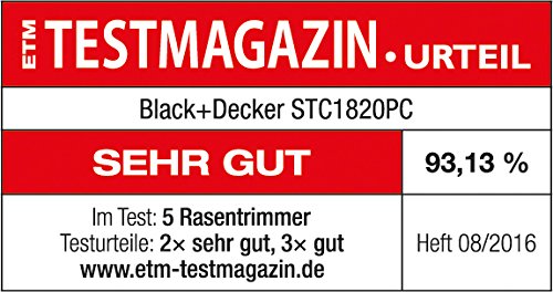 Black & Decker Coupe-bordure Sans Fil 28cm 18v 2ah