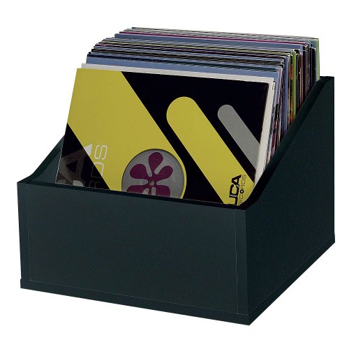 Meuble Range Cd - Glorious Dj - Record Box Advanced 110 - Bois Mdf Stratifie - Noir - Contemporain - Design