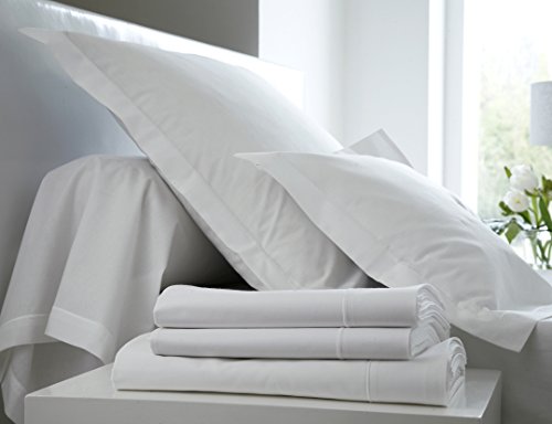 Blanc Des Vosges Drap Housse Percale Easy Blanc