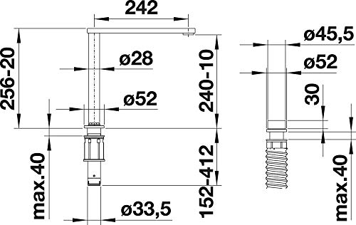 Blanco Robinet Eosscope 516672