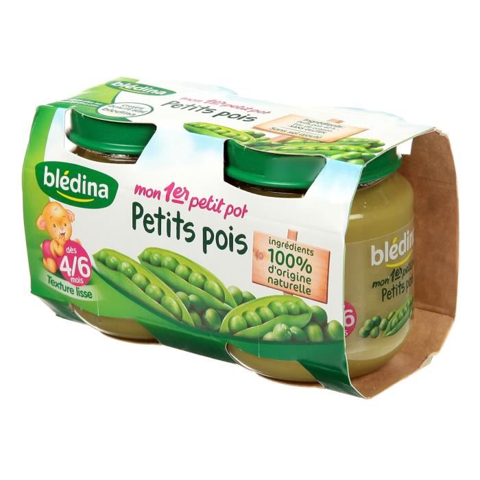 Bledina Mon 1er Petit Pot Petits Pois D ...