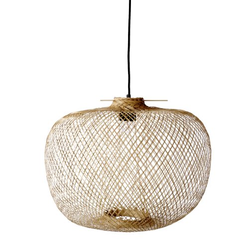 Suspension En Bambou Beige M Nature Rodi - Bloomingville
