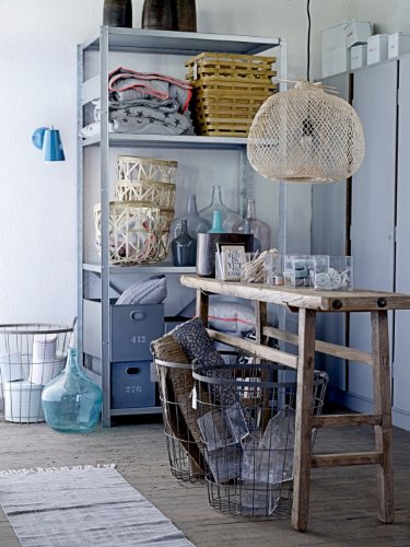 Suspension En Bambou Beige M Nature Rodi - Bloomingville