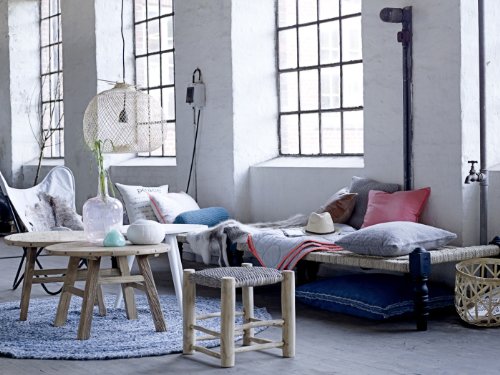 Suspension En Bambou Beige M Nature Rodi - Bloomingville