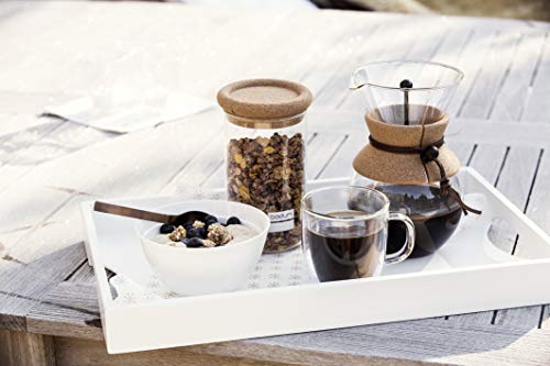 Bodum 11592-109 - Pour Over - Cafetiere Avec Filtre Inox A Maille Fine Finition Liege 0.5 L
