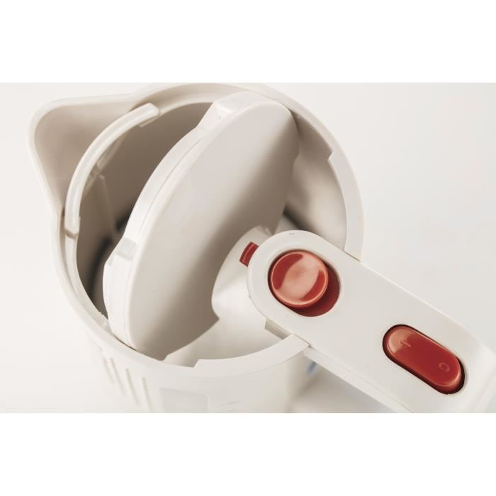 Bouilloire Electrique - Bodum - Bistro - 1300 W - 1 L - Socle 360° - Blanc