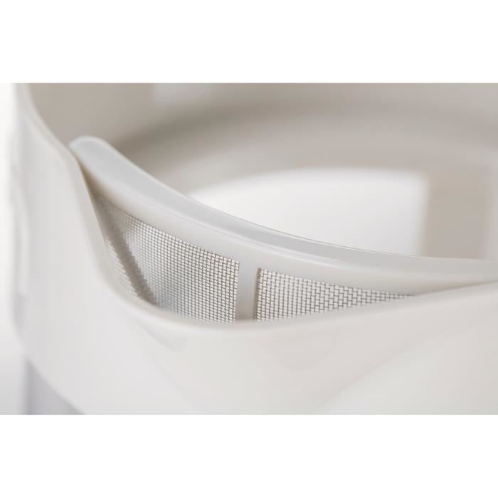 Bouilloire Electrique Double Paroi - Bodum - Bistro - 1500 W - 11 L - 5 Temperatures - Interieur En Verre - Blanc