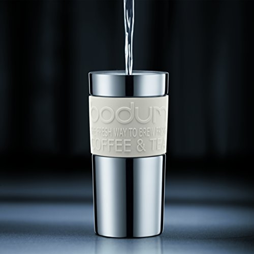 Mug Isotherme Bodum Travel Press Noir 35cl Double Paroi Inox