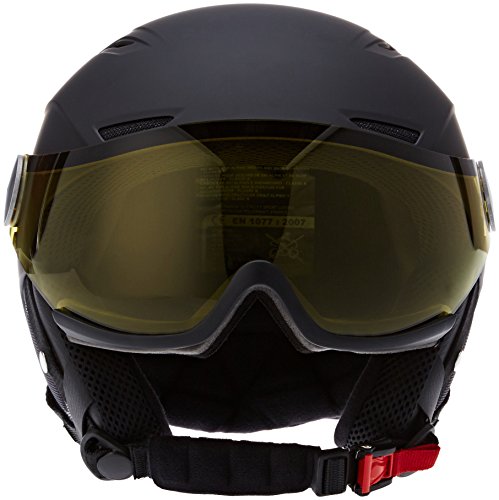 Bolle Casque De Ski Blackline Visor 5658 Cm Noir Et Gris Argente