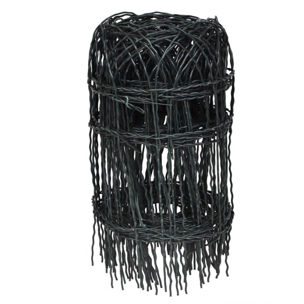 Vidaxl Bordure De Jardin Extensible 25 X 0,4 M