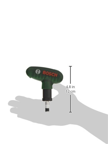 Tournevis A Cliquet Bosch 9 Embouts De Vissage En Metal