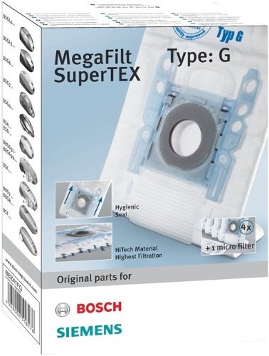 Kit De Sacs Aspirateur Bosch Bbz41fg - Type Gal - 4 Sacs + 1 Micro Filtre