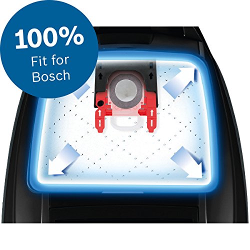 Bosch Boite 4 Sacs Aspirateur 1 Filtre Bbz41fgall
