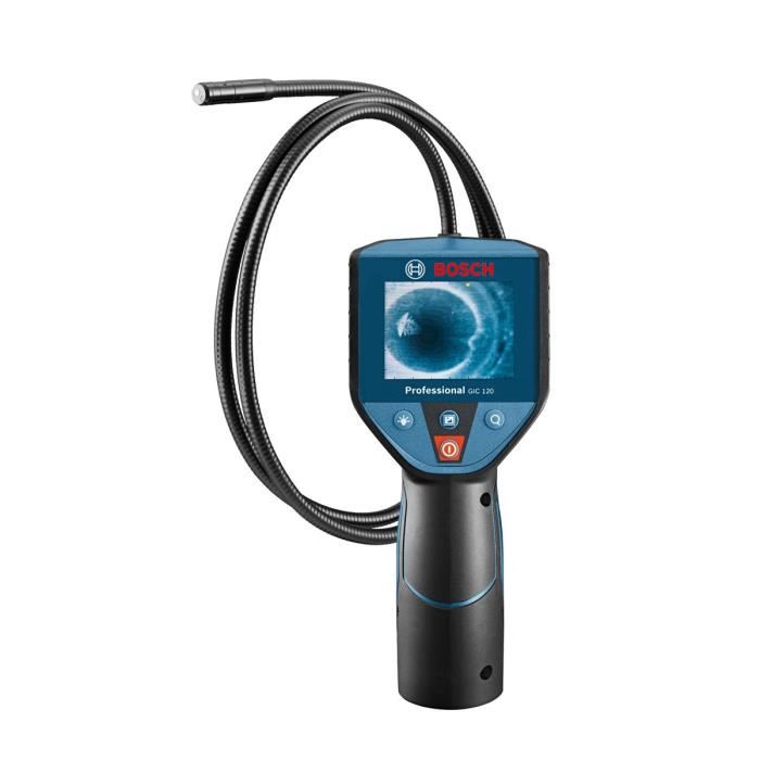 Camera D'inspection Sans Fil Ø De La Tete 8.5mm Livree En Carton Gic 120 Bosch 0601241100