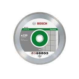 Bosch Disque A Tronconner Diamante Professional Ceramic - 230 X 25,40 X 1,6 X 7 Mm - Avec Bague De Reduction
