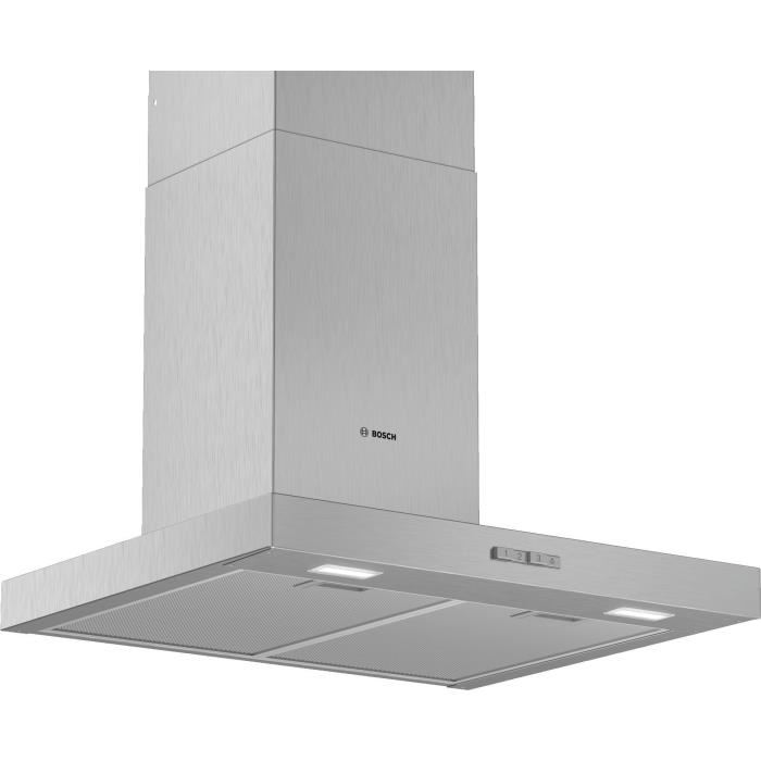 Bosch Dwb66bc50 - Hotte Murale - Evacuation / Recyclage - 590 M3 Air / H - 69 Db Max - 3 Vitesses - L 60 Cm - Inox