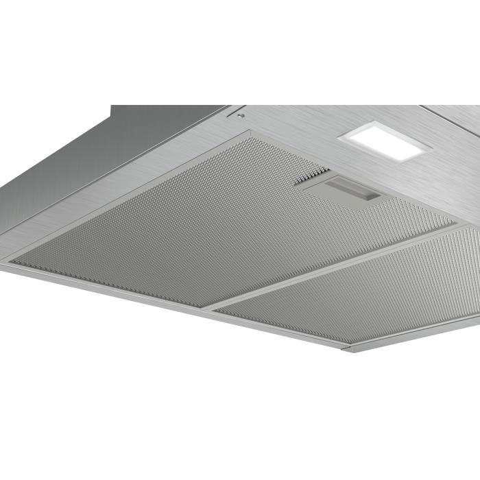 Bosch Dwb66bc50 - Hotte Murale - Evacuation / Recyclage - 590 M3 Air / H - 69 Db Max - 3 Vitesses - L 60 Cm - Inox