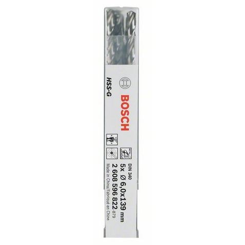 Bosch Foret Pour Le Metal Hss 85 Mm Longueur 117 Mm Din 338