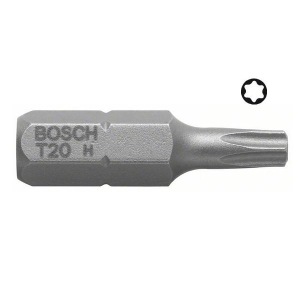 BOSCH Lot de 3 embouts de vissage court et long pour vis Torx Longueur 25 mm