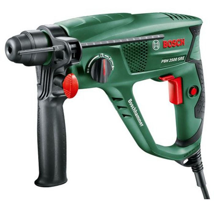 Perforateur Bosch Pbh 2500 Sre 600w 19 J 0 5100 Cpsmin Livre Avec Accessoires Et Coffret Plastique