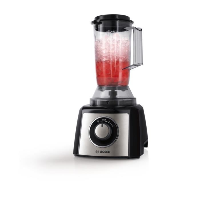 Robot Multifonctions Bosch Multi Talent Mcm3501m Noir Et Inox 800 W 2 Vitesses Fonction Pulse