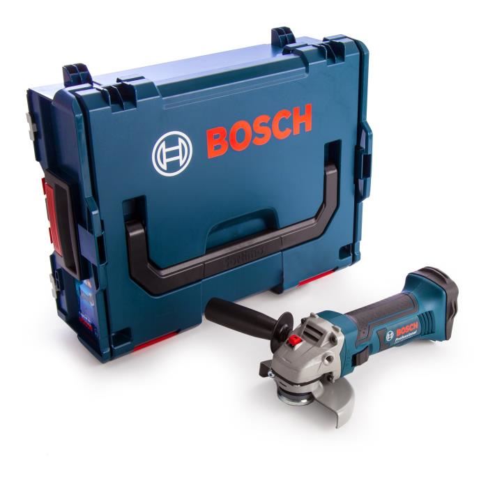 Bosch Meuleuse Sans Fil 18v Livree Sans Batterie Ni Chargeur En Coffret L-boxx Bosch Gws 18 V-li Solo 060193a308
