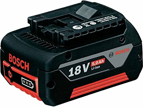 Bosch Batterie coulissante 18V 5Ah Li-Ion GBA 18 V 5,0 Ah M-C BOSCH 1600A002U5