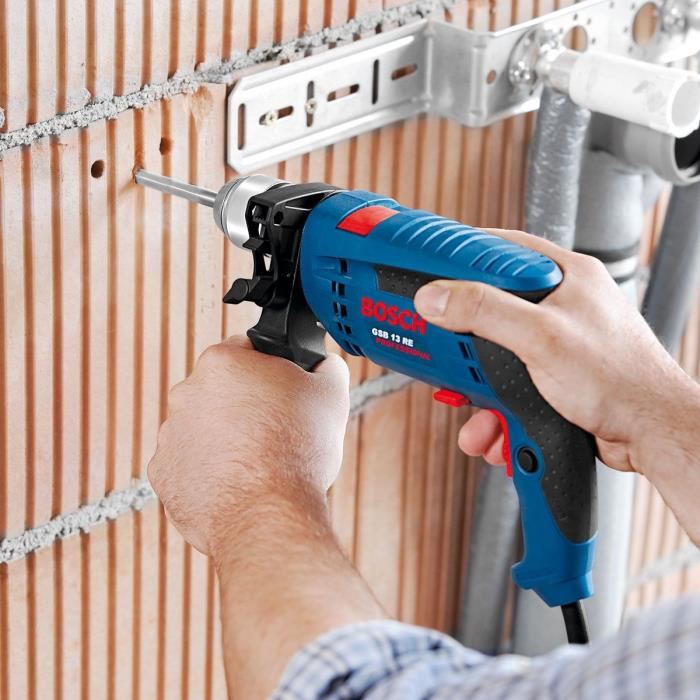 Bosch Perceuse a percussion 13mm 600W GSB 13 RE