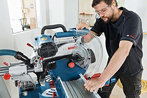 Scie A Onglets Radiale Bosch Professional Gcm 12 Sde Capacite De Coupe A La Verticale 120 Mm A Lhorizontale 400 Mm