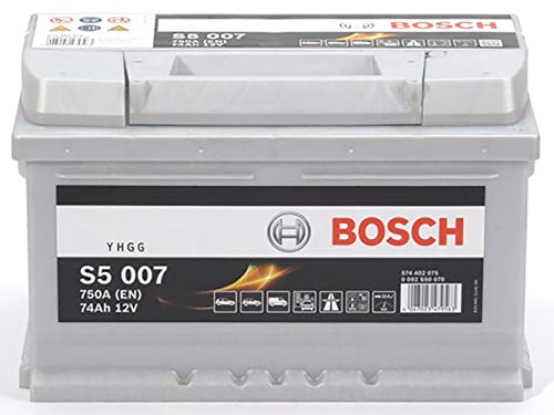Bosch S5007 Batterie de Voiture 74A/h-75...