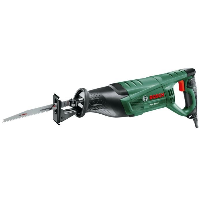 Scie Sabre Bosch Psa 900 E 900 W 200 Mm De Profondeur De Coupe